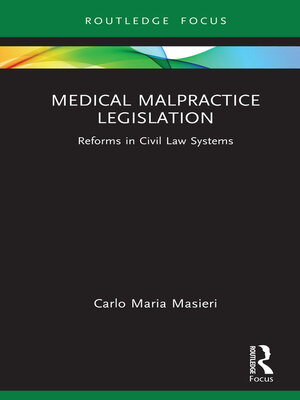 cover image of Medical Malpractice Legislation